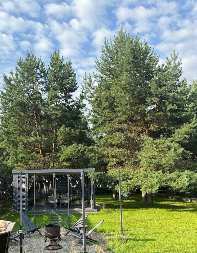 Чан, костровая зона и беседка